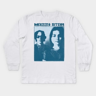 Mazzy Star / Vintage Style Design Kids Long Sleeve T-Shirt